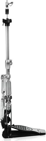 GRIFFIN 2 Leg Hi-Hat Stand (QuickAction X Series) – For Heavy Duty Cymbals, Double Braced Chrome Base Converts to No-Leg Mount for Drummers with Drum Key in Saudi Arabia