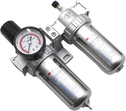 Air Filter Regulator Oil Water Separator Trap Regulator Valve for Compressor Pneumatic Parts SFC400 1/2 SFC300 3/8 SFC200 1/4(SFC-200) in Saudi Arabia