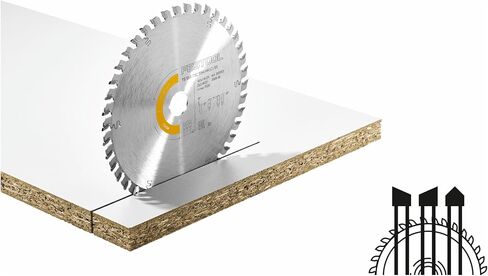 Festool 205553 Fine Tooth Saw Blade HW 160x1,8x20 WD42 Wood Fine Cut, Silver,Yellow in Saudi Arabia