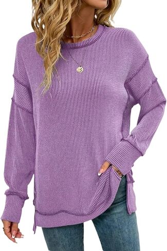 Plus Size Homewear Lounges Pullover Teen Girls Long Sleeve Winter Solid Soft Sweatshirt Lady Cosy in Kuwait