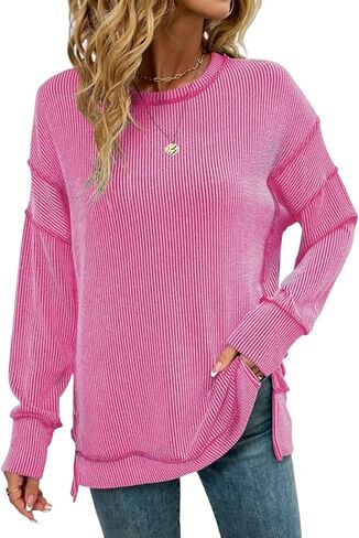 Plus Size Homewear Lounges Pullover Teen Girls Long Sleeve Winter Solid Soft Sweatshirt Lady Cosy in Kuwait