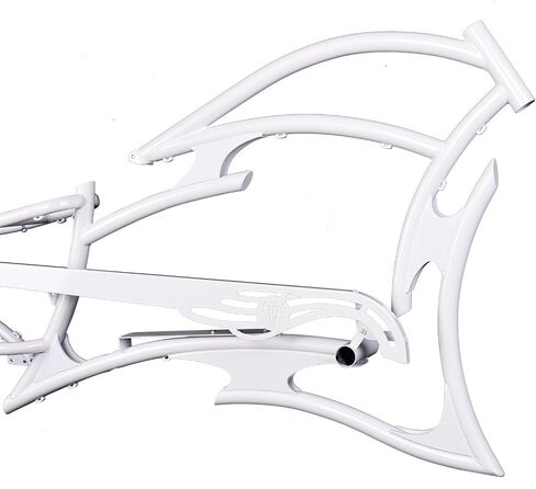 Tracer Raptor Bike Frame 26inch Cruiser Electric Bike Frame, for 7-Speed Includes Fender and Saddle in Kuwait