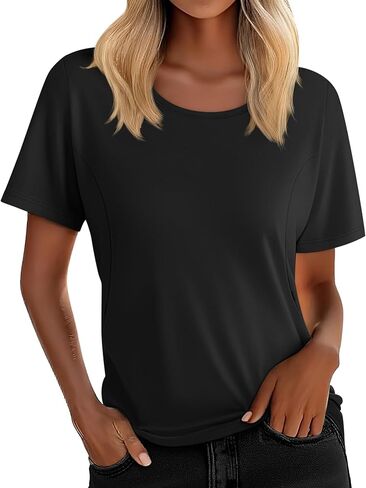 Women's Nursing Shirt for Breastfeeding Maternity Top Hidden Zippers Pregnancy Clothes Postpartum Tshirt in Kuwait