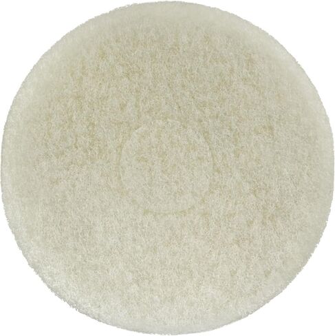 12" Diameter Polish Orbiter Pad 437.051 for Oreck 550MC Orbiter Floor Machine White-2Pcs in Kuwait