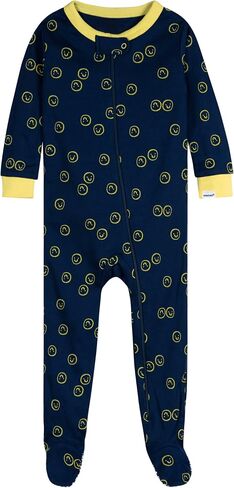 Onesies Brand Baby Boys' 4-Pack Footed Pajamas, Snack Truck, 0-3 Months in Saudi Arabia