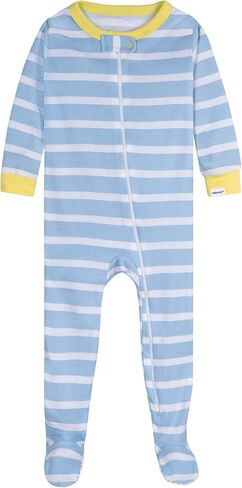 Onesies Brand Baby Boys' 4-Pack Footed Pajamas, Snack Truck, 0-3 Months in Saudi Arabia