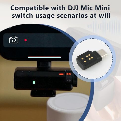 لمستقبل الميكروفون اللاسلكي لـ DJI MIC MIC Type-C Phone لميكروفون MIC MIC Type-C Adapter PPHIN in Saudi Arabia