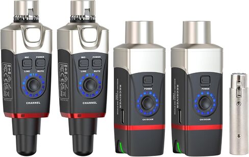 XVIVE U35D Stereo XLR Plug-on Wireless Audio System (5.8 جيجا هرتز) in Kuwait