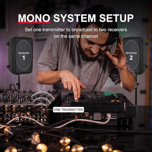 XVIVE U35D Stereo XLR Plug-on Wireless Audio System (5.8 جيجا هرتز) in Kuwait