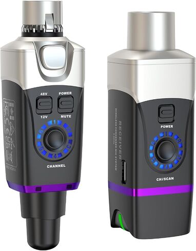 XVIVE U35D Stereo XLR Plug-on Wireless Audio System (5.8 جيجا هرتز) in Kuwait