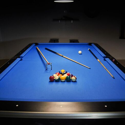 Billiard Cloth 8.53ft Pool Table Felt with 6 Cloth Strips, Pre-Cut Pool Table for Home Clubs Bars Indoor, 2 Color for Choice in Kuwait