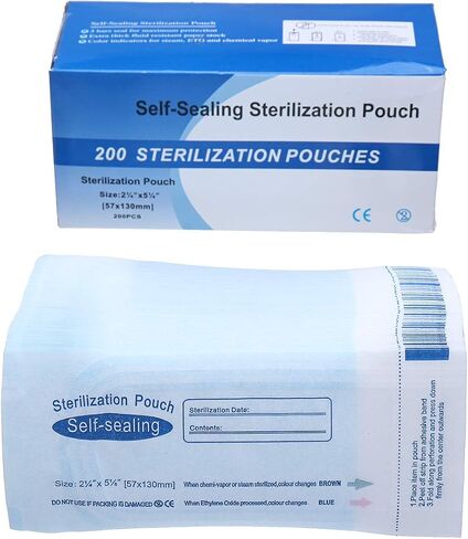Sterilization Pouches (2 3/4x10) in Saudi Arabia