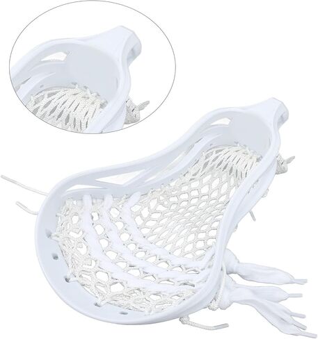 LacrosseHead, Nylon Lacrosse StickHeads Replacement Wear Proof Mesh LacrosseHead Strung Equipment for Training Competition in Saudi Arabia