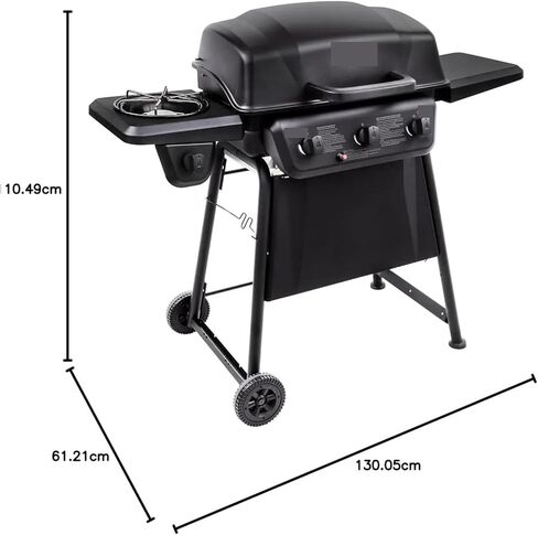 Burner Liquid Propane Fit For GAS Grill With Side Burner & Grill Cover, 3-4 Burner(With Side Burner) in Saudi Arabia