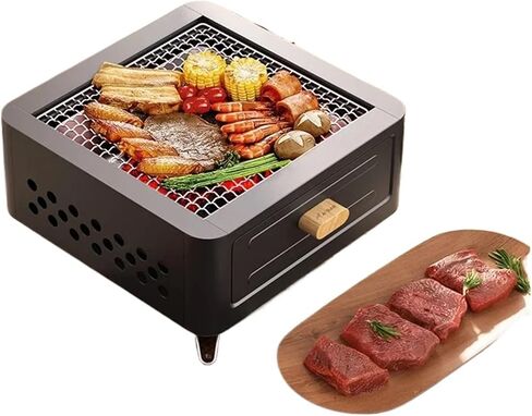 في الهواء الطلق BBQ التخييم موقد Brazier Brazier Grill شاي شاي الطهي الأسرة كربون الفحم موقد التدفئة in Saudi Arabia