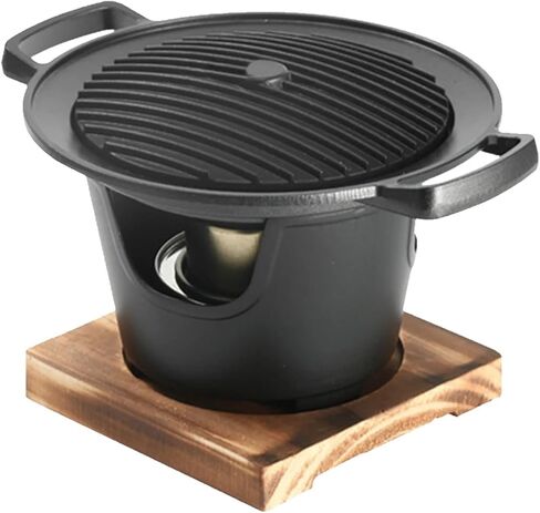 Person Cooking Oven Fit For BBQ Alcohol Stove Barbecue Grill Detachable Japanese Smokeless Alcohol Stove Hibachi Grill(A) in Saudi Arabia