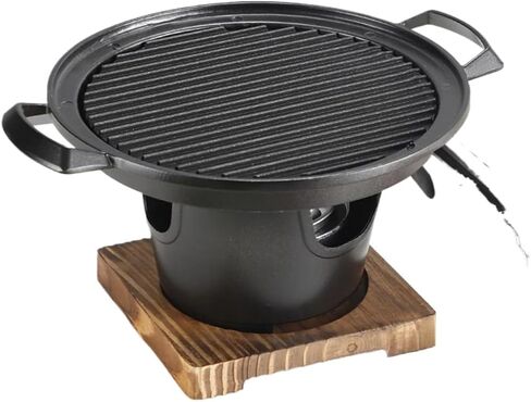 Person Cooking Oven Fit For BBQ Alcohol Stove Barbecue Grill Detachable Japanese Smokeless Alcohol Stove Hibachi Grill(A) in Saudi Arabia