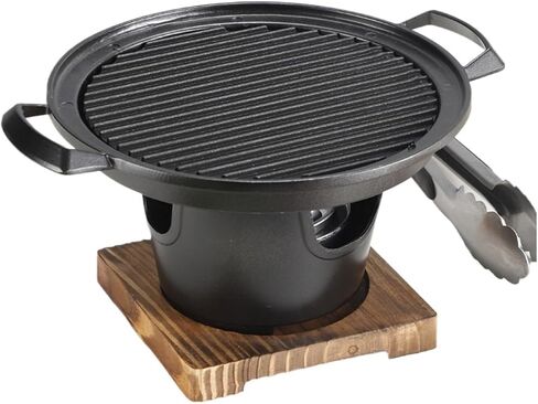 Fit For BBQ Alcohol Stove Barbecue Grill Detachable Japanese Person Cooking Oven Outdoor BBQ Plate Portable Fit For Barbecue Stove(D) in Saudi Arabia