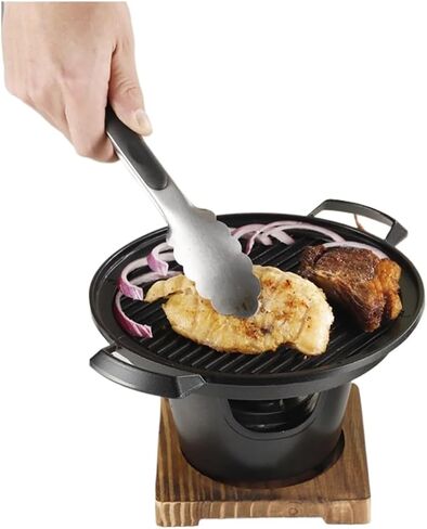 Fit For BBQ Alcohol Stove Barbecue Grill Detachable Japanese Person Cooking Oven Outdoor BBQ Plate Portable Fit For Barbecue Stove(D) in Saudi Arabia