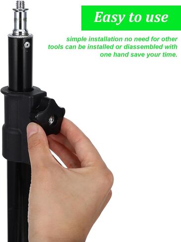 6pcs Star Nut Installation Tool,Durable Star Knobs, 3/8 Threaded Knob, for T Track Bolts, Jigs Knobs, Sawing Machine, Drilling Machine, Plastic Screw-On Type, Black in Saudi Arabia