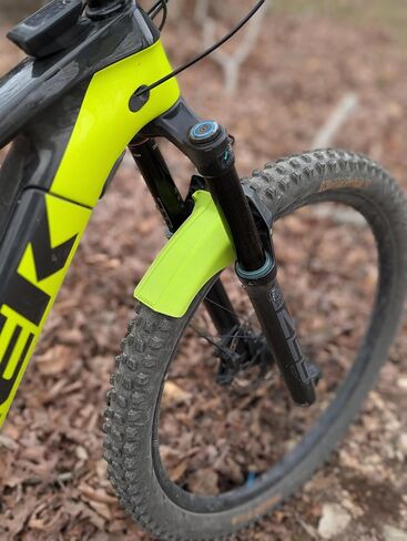 Rockshox Zeb Fender - Domain Fender - Bolt On - Made in USA (Black ، Short) in Kuwait
