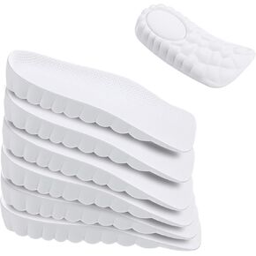 3 Pairs Orthopedic High Pads Height Increase Insoles Arch Support Insoles Height Boosters Cushions for Men, Women(Black,1.4 Inch) in Kuwait