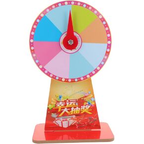 Fortune Rotating Roulette Wheel for Parties Desktop Mounted Game Prop Random for Engagements and Family Gatherings in Saudi Arabia
