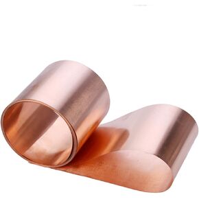 1M 99.9% Pure Purple Copper Metal Copper Foil Sheet, Thickness 0.01-1.0mm, Industrial Hardware Material, Purple Copper Strip(0.01mmx100mmx1000mm) in Saudi Arabia