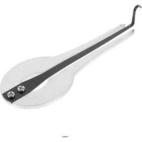 Portable Jaw Harp Mouth Harp - Handmade Silver Metal Mouth Musical Instrument for Beginners Unique Round Design Perfect for Decoration and Outdoor Playing in Saudi Arabia