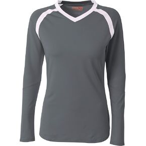 A4 Women's The Ace - Long Sleeve Volleyball Jersey in Saudi Arabia