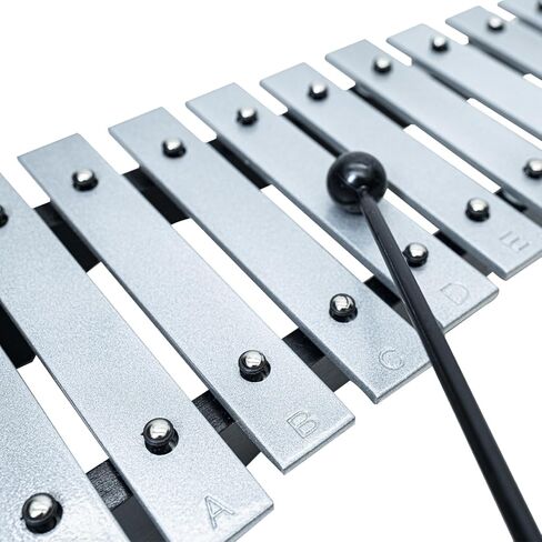 15-note xylophone glockenspiel ، أداة إكسيليوفون احترافية مع حقيبة حمل واثنين من مطرقة آمنة للمبتدئين ، قاعدة خشبية مع هدية مركبة مركبة الموسيقية ، تعليم الموسيقى in Kuwait
