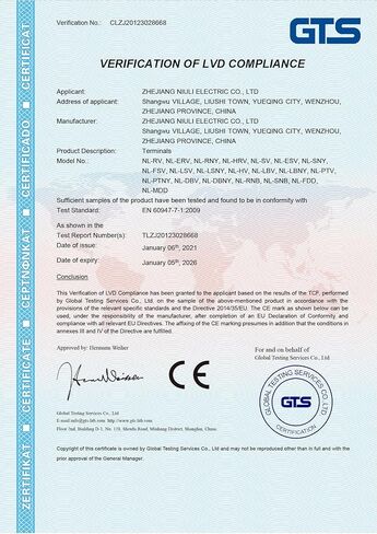 25pcs 8 AWG #10 M5 Ring Ring Crimp Connector 62A 600V CE للمحطات الكهربائية (25 ، #10) in Kuwait