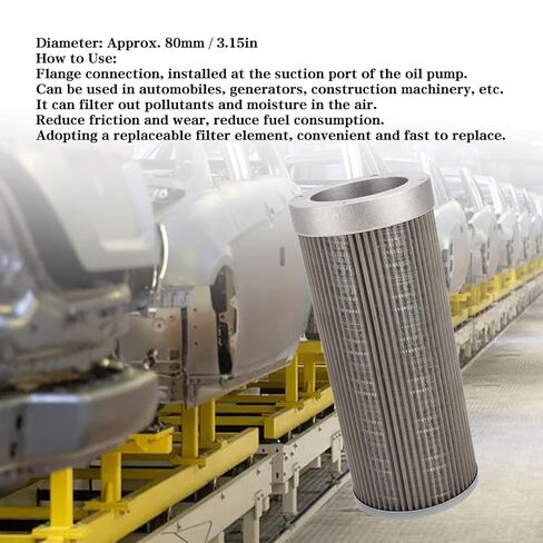 مرشح مصفاة الشفط ليلتر مرشح شفة اتصال عالي الكفاءة مرشح الفولاذ المقاوم للصدأ لمولد مركبة الصناعة in Kuwait