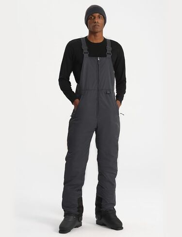 GEMYSE Men's Insulated Waterproof Ski Bib Overalls Winter Snowboarding Pants in Saudi Arabia