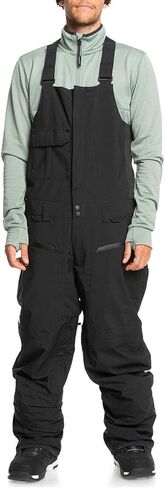 Quiksilver - Mens Utility Bib, Color Black, Size: Large in Saudi Arabia