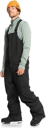 Quiksilver - Mens Utility Bib, Color Black, Size: Large in Saudi Arabia