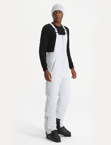 GEMYSE Men's Insulated Waterproof Ski Bib Overalls Winter Snowboarding Pants in Saudi Arabia