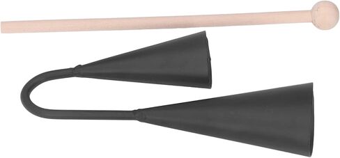 ZJchao 【Easy To PlayThe Percussion Instruments for Adults Is Designed To Be Child-friendly, Featuring a Double Horn That Produces Two Pitched Notes When Struck with Its Included Wooden in Saudi Arabia