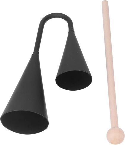 ZJchao 【Easy To PlayThe Percussion Instruments for Adults Is Designed To Be Child-friendly, Featuring a Double Horn That Produces Two Pitched Notes When Struck with Its Included Wooden in Saudi Arabia