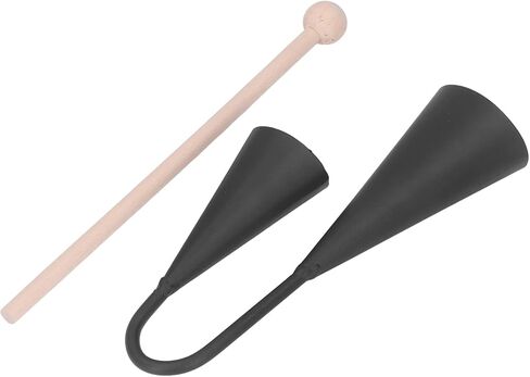 ZJchao 【Easy To PlayThe Percussion Instruments for Adults Is Designed To Be Child-friendly, Featuring a Double Horn That Produces Two Pitched Notes When Struck with Its Included Wooden in Saudi Arabia