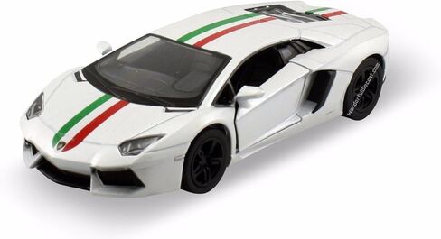 KiNSMART Lamborghini White Aventador LP700-4 Die Cast Model Cars, 1:38 Scale in Kuwait
