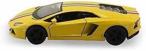 KiNSMART Lamborghini White Aventador LP700-4 Die Cast Model Cars, 1:38 Scale in Kuwait