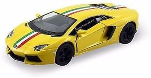 KiNSMART Lamborghini White Aventador LP700-4 Die Cast Model Cars, 1:38 Scale in Kuwait