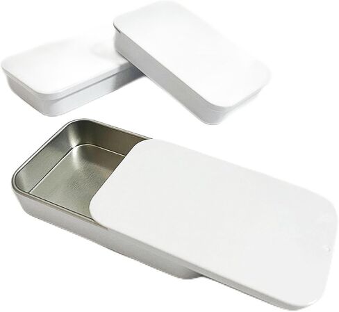 تختار خيط السفر ، حامل المسواك ، حاوية تخزين تخزين خيط قابلة لإعادة الملء ، محمولة ، غطاء منزلق مفتوحًا بيد واحدة (3 أجزاء بيضاء 3.14 "x1.96" x0.59 ") in Kuwait