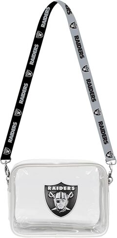 Littlearth Las Vegas Raiders NFL Clear Fanny Fan Purse in Saudi Arabia
