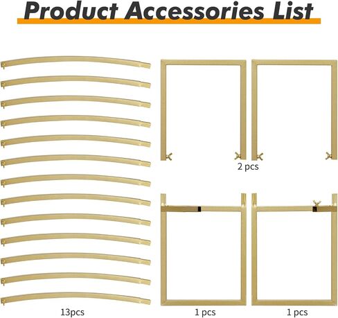 6FT Round Backdrop Stand Metal Circle Balloon Arch Frame, Backdrop Stand Arch, Wedding Arches for Ceremony Birthday Party Bridal Graduation Decoration Baby Shower(Gold) in Saudi Arabia