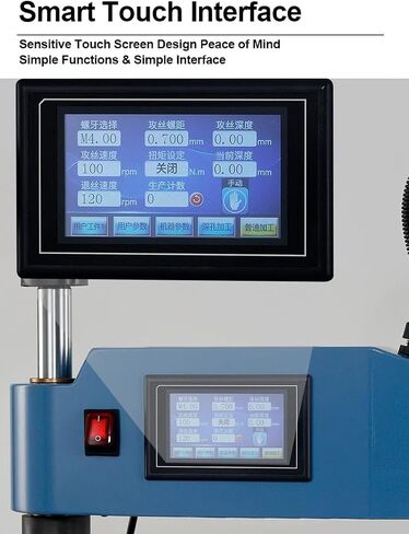 Electric Tapping Machine, M3-M16 US Stock Tapper, 360° Universal Tapping Arm with 9PCS ANSI Collets Included,Voltage 110V in Saudi Arabia