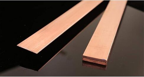 1Pcs T2 Pure Copper Metal Sheet, 3.0-10.0mm Thickness Red Copper Bar, 100/500mm Length, Suitable for Industrial DIY Crafts(3x20x500 Mm) in Saudi Arabia