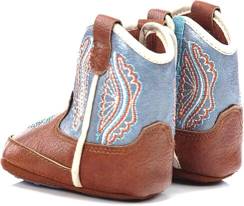 ARIAT Unisex Infant Lil Stompers Baby Boot, Tan/Brown (Savannah), 1 in Saudi Arabia