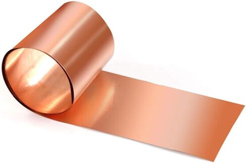 1M 99.9% Pure Purple Copper Metal Copper Foil Sheet, Thickness 0.01-1.0mm, Industrial Hardware Material, Purple Copper Strip(0.01mmx100mmx1000mm) in Saudi Arabia
